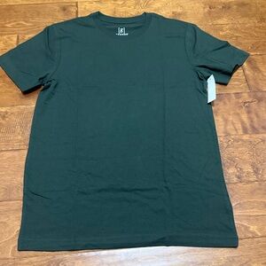 NWT Size Small George Short Sleeve Crew Tee — Dark Green